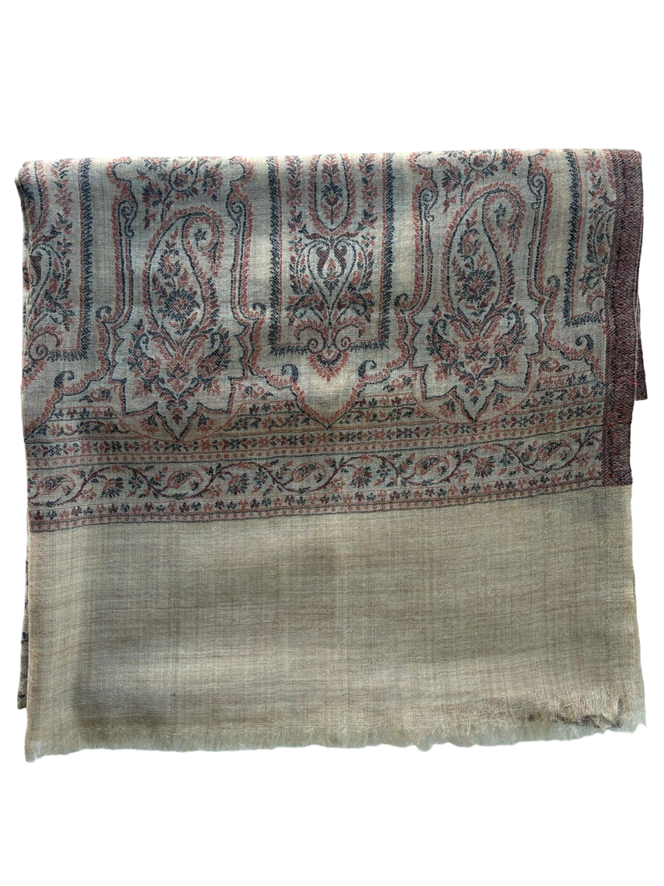 Pashmina Scarf Handmade Beige