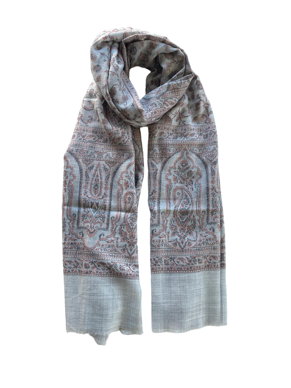 Pashmina Handmade Scarf Light Beige,Pashmina Scarf Hand made, Pashmina NewZealand, buy pashmina scarves in NZ, Scarves NZ