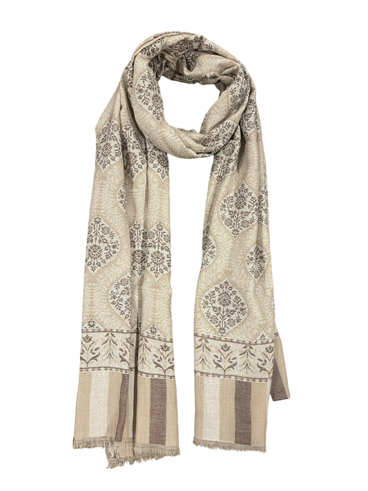 Pashmina Scarf Light brown