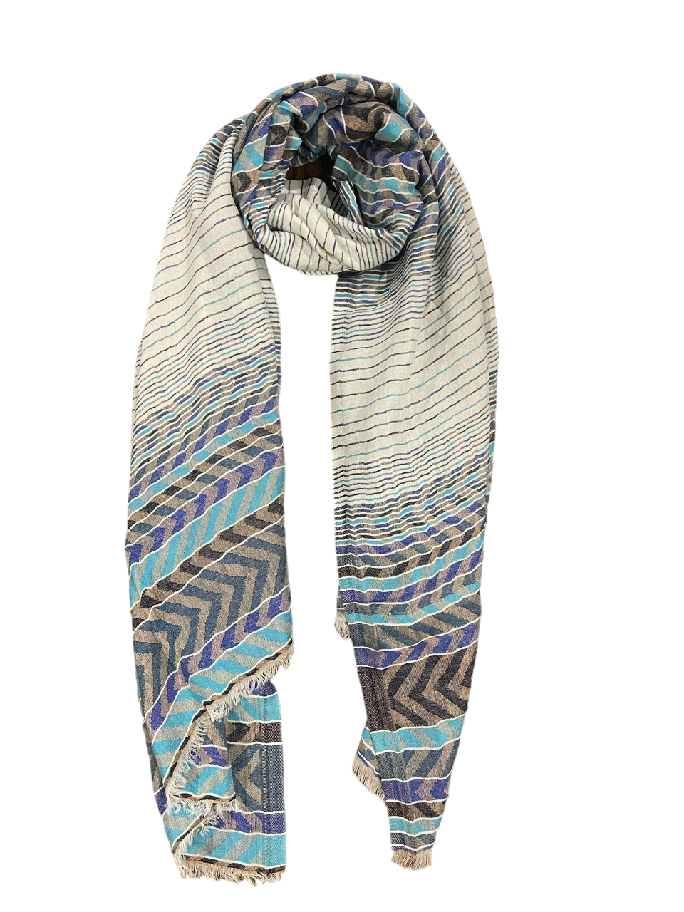 Pashmina Scarf Zig Zag  